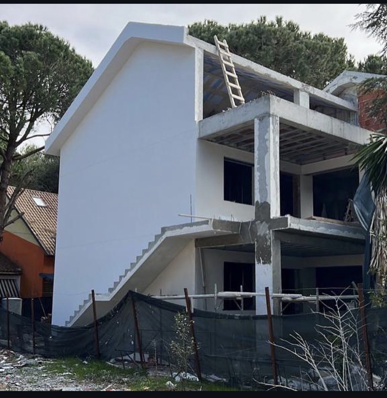 Villa Reconstruction, Lalëz Bay — projekt ndërtimi nga ER-SA Construction (3)