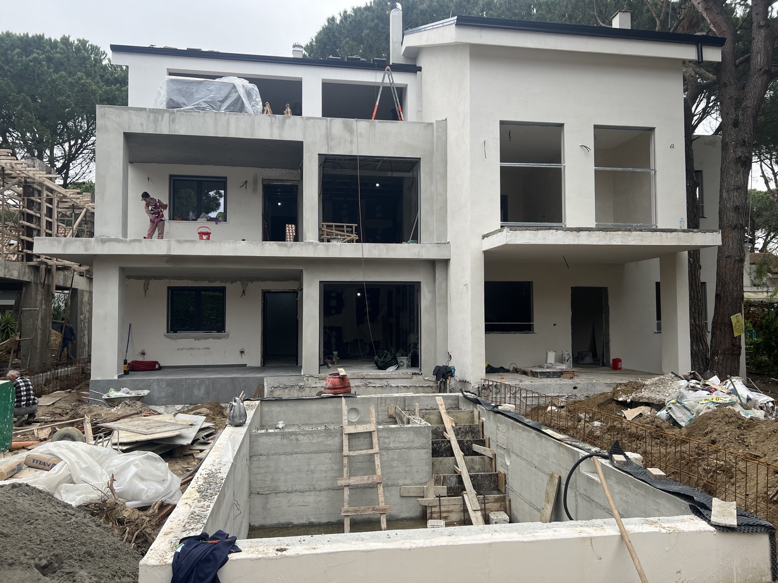 Villa Reconstruction, Lalëz Bay — projekt ndërtimi nga ER-SA Construction (2)